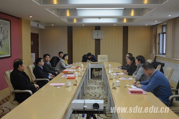 江苏理工学院代表团访问山东大学